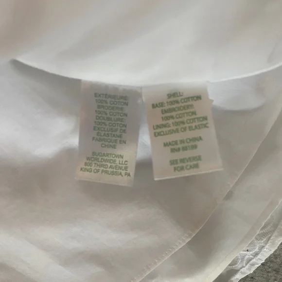 Lilly Pulitzer Taviana Long Sleeve Eyelet Dress, Sz. 12, White, EUC! - Picture 4 of 7